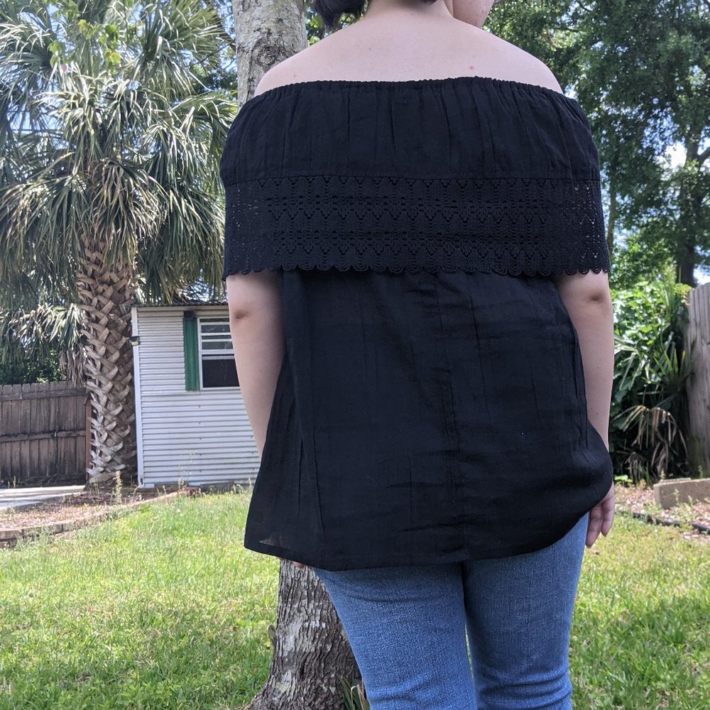 Mexican shoulder blouse - Picture 3 of 3